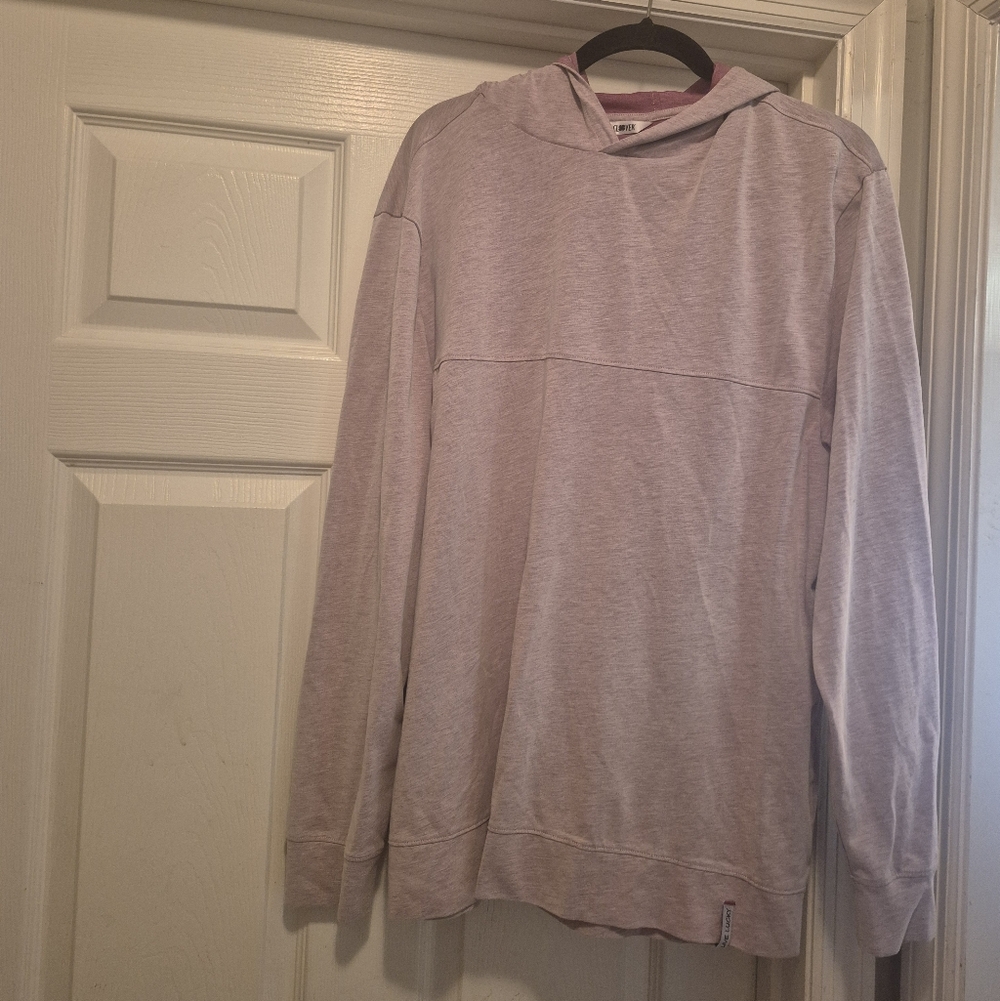 Black Clover Hoodie Pullover XXL Mauve Dri-Balance Cool Dry Comfort Golf